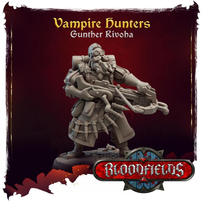 Vampire Hunters - Gunther Rivoha - Additional Miniatures