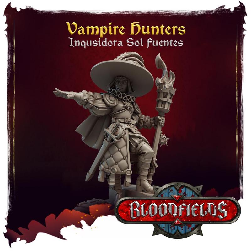 Vampire Hunters - Inqusidora Sol Fuentes - Additional Miniatures
