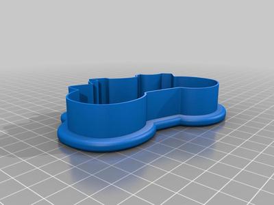 Motorcycle cookie cutter