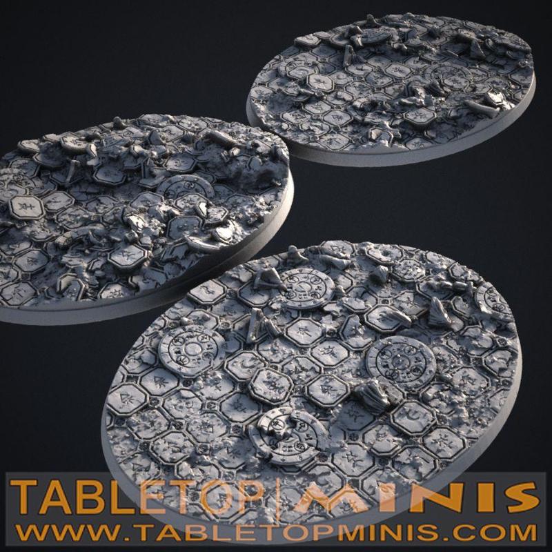 Ancient Ruins 120x92mm Bases