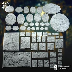 Wood Elf Bases (Round & Square)