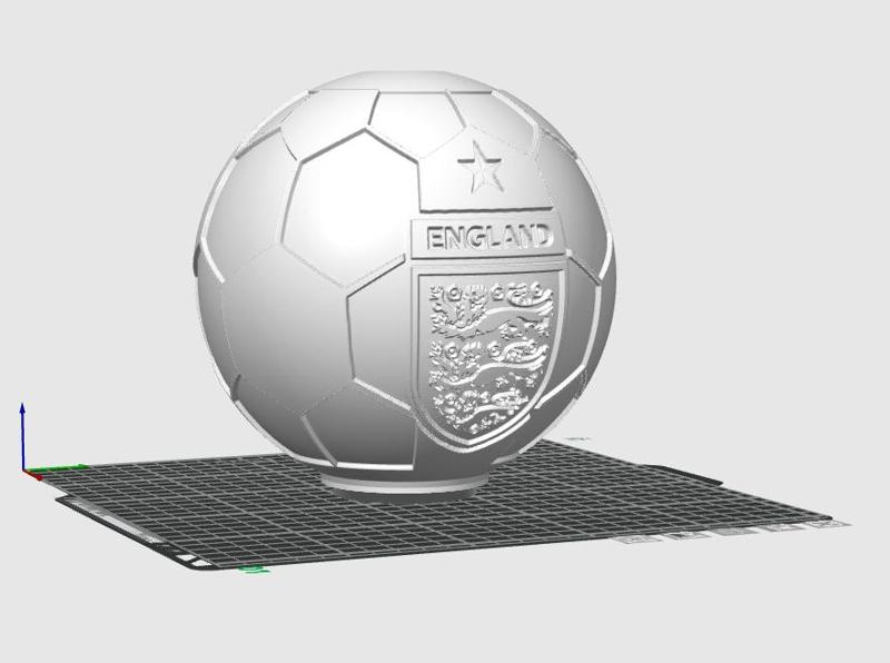 England logo football team lamp (soccer) Euro 2024
