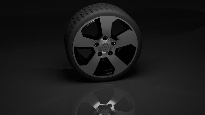 Golf GTI 7 wheel rim