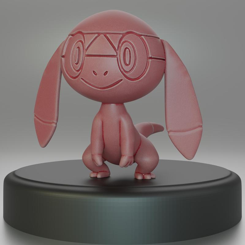 694- Helioptile Pokemon Figure