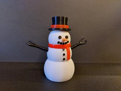 Steve The Happy Snowman