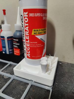 Starbond Accelerator Holder (Gridfinity)
