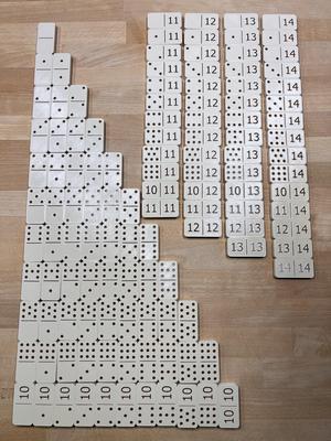 093 Vorsicht: Spielende Zahlen! Domino 14x14