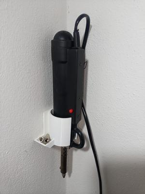 Desoldering tool holder