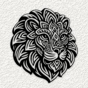 3d illusion lion 2 wall art home decor