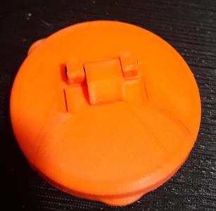 Can cover with M2-20 screw for hinge