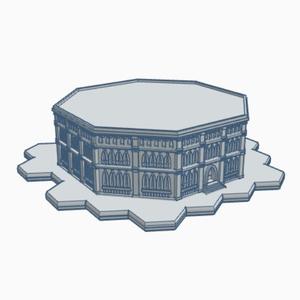 Gothic Building 133 Hex Based GHB133