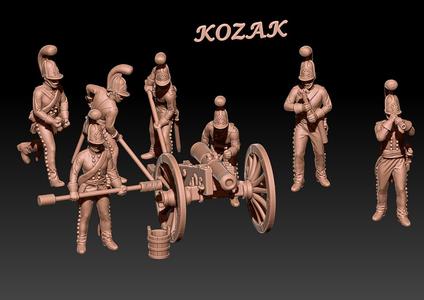 Napoleonic russian horse artillery 1805-07