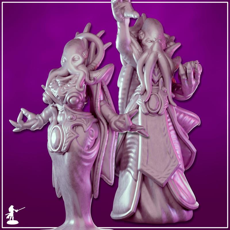 (NSFW) Mind Flayers - Collection | Halloween Series (2024 - "Aberrations")