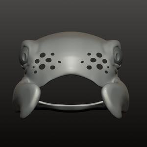 Semi Realistic Manta Ray Fursuit Mask Head