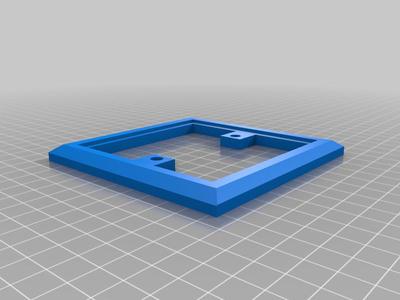 Ethernet wall connector backplate