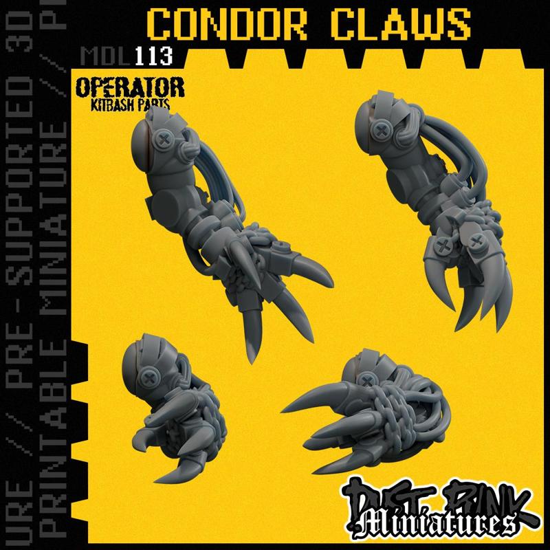 MDL113 CONDOR CLAWS [PRE-SUPPORTED]