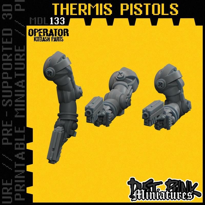 MDL133 THERMIS PISTOLS [PRE-SUPPORTED]