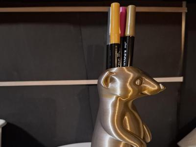 Meerkat Pen Holder