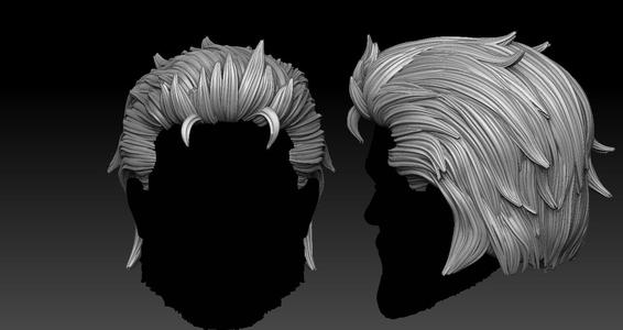 3D Hair style for Man
