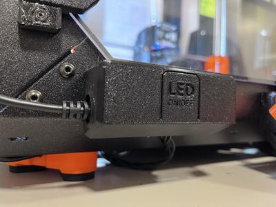 Light big button cover only -  Original Prusa Enclosure Basic board cover