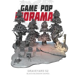 DRM020 Graveyard S2 Diorama :: Game Pop Dioramas :: Black Blossom Games