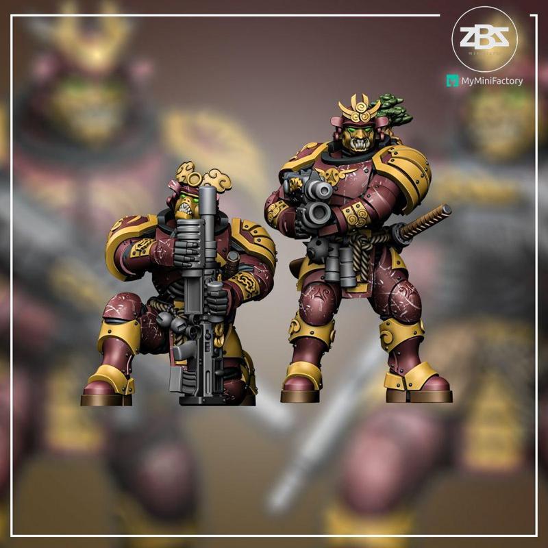 Flesh and Metal - Rising Sun (GL Samurai)