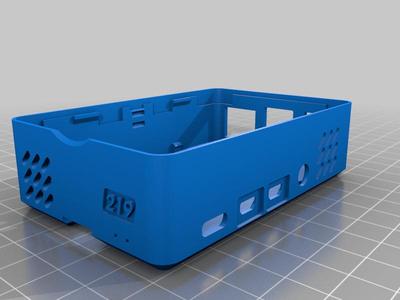 Case for Raspberry Pi 4 (without mounting holes)
