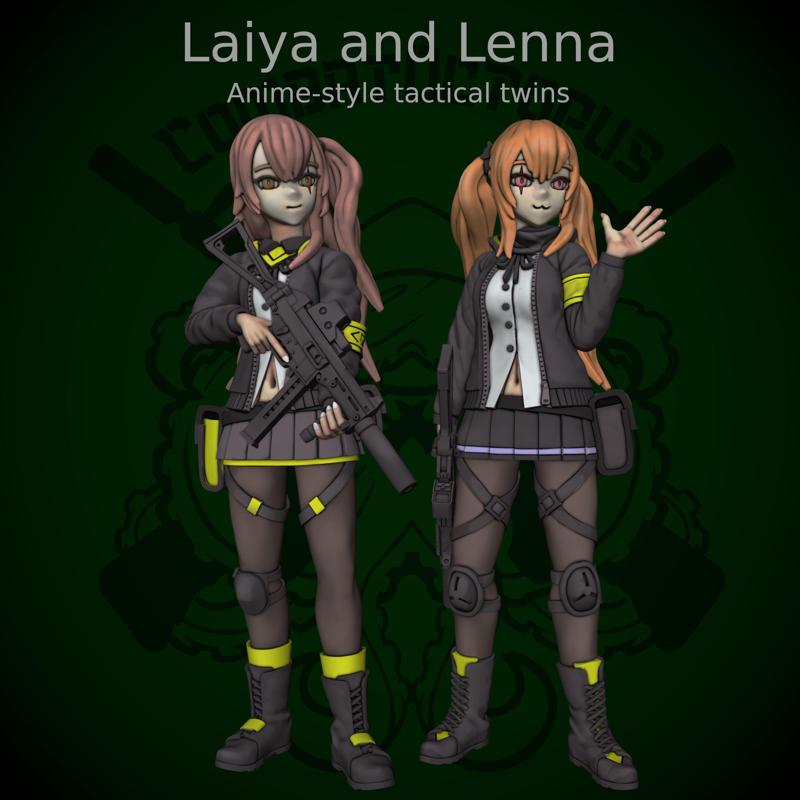 Laiya and Lenna - Tactical Twins