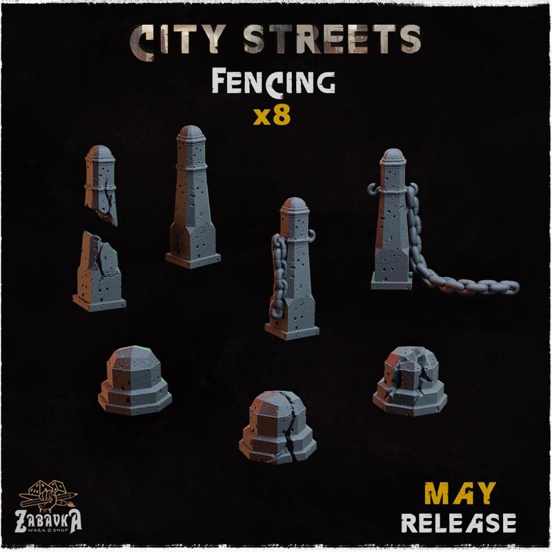 Fencing - Basing Bits (City streets)