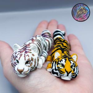Baby Flexi Tiger Keychain