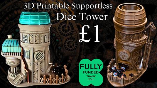 Steampunk Dice Tower: (Personal)