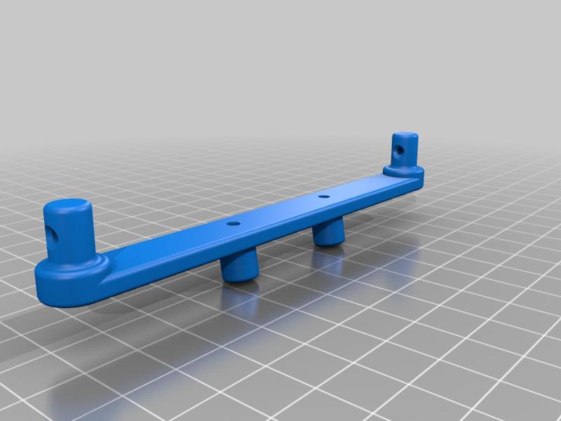 Traxxis body mount conversion for car body front 10 degree tilt
