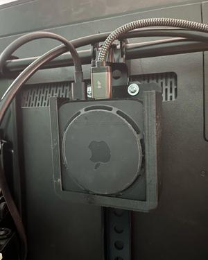 Apple TV holder/mount