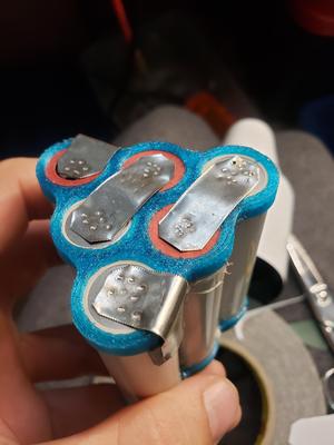 18650 6s Triangle Spacer