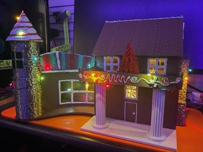 3D Printed Gingerbread House Kit