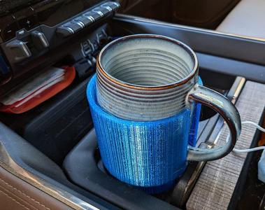 RAM console coffee mug adapter