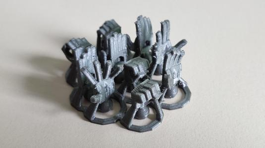 Lucky 13 hands - arranged together for better printing