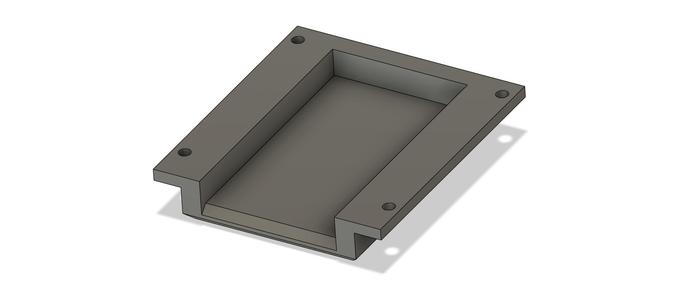 led remote under desk mount