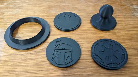StarWars Themed Cookie Stamps + Cutting Ring