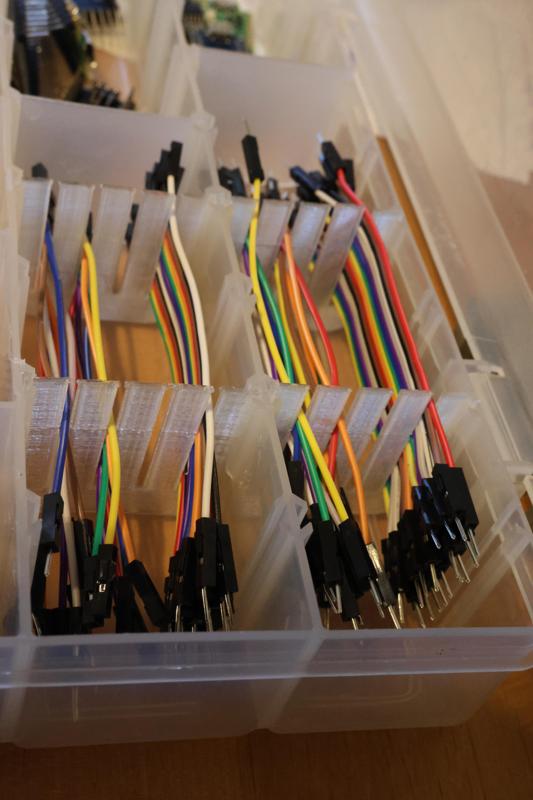 jumper wire organizer for screwbox