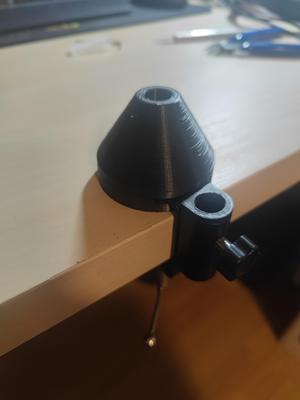 Better Base for cheap Mic Boom arms