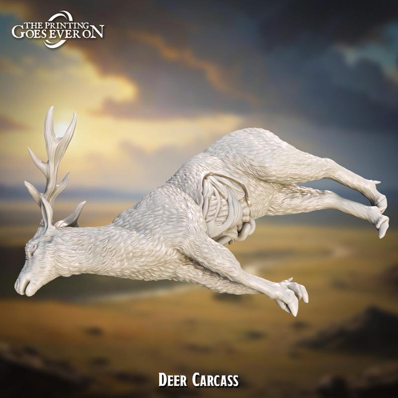 Deer Carcass - Presupported