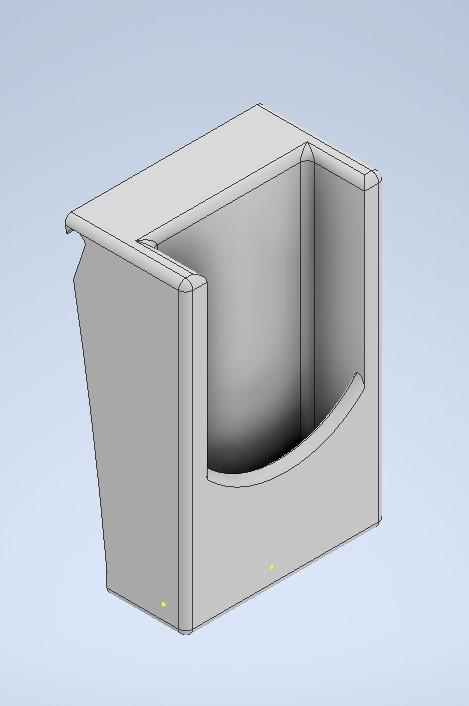 Forward Leaning Remote Hanger