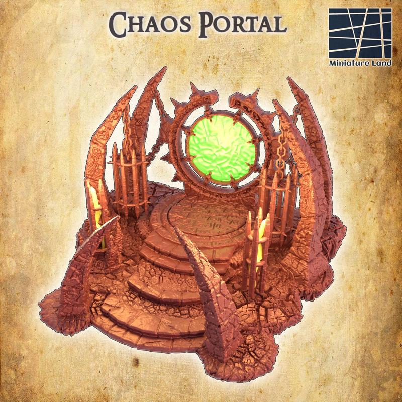 Chaos Portal 28 mm Tabletop Terrain