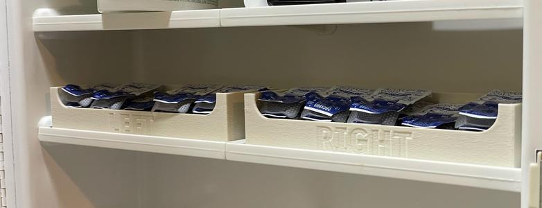 Medicine Cabinet Contact Lens Holder