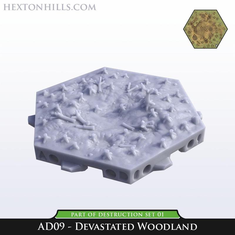 Devastated Woodland - AD09