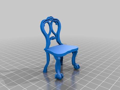 Quarter Scale Decorative Chair (28mm)