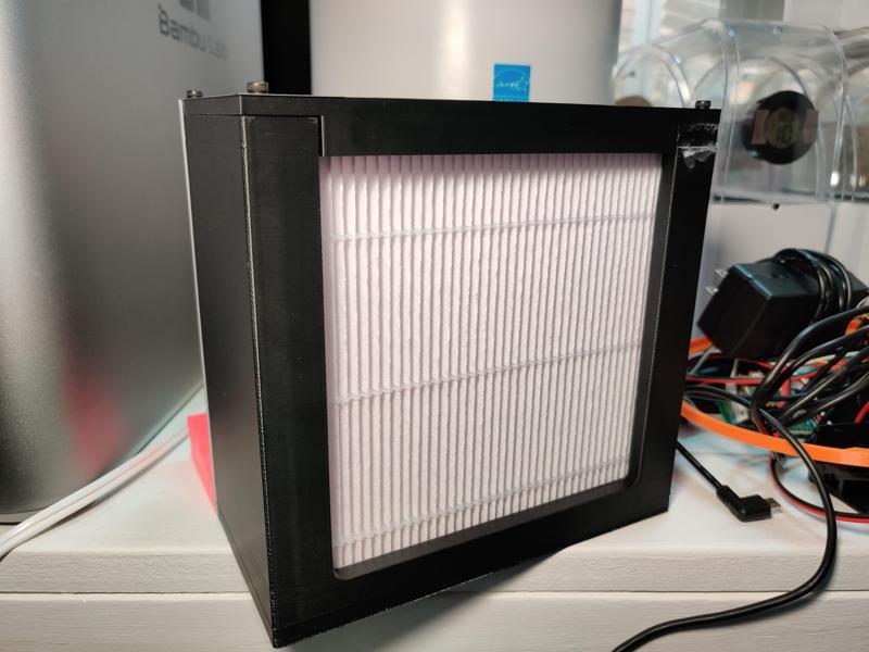 3D Printed HEPA/Activated Carbon ABS VOC Filter