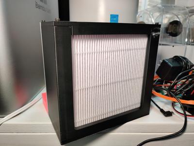 3D Printed HEPA/Activated Carbon ABS VOC Filter