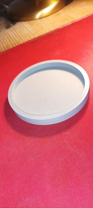 Coaster, saucer flower